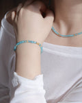 Natural Apatite Jewelry Set
