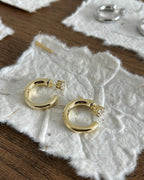 Versatile Half-Hoop Earrings