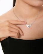 Sterling Silver & Mother-of-Pearl Double-Layer Series