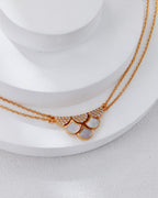 Sterling Silver & Mother-of-Pearl Double-Layer Series
