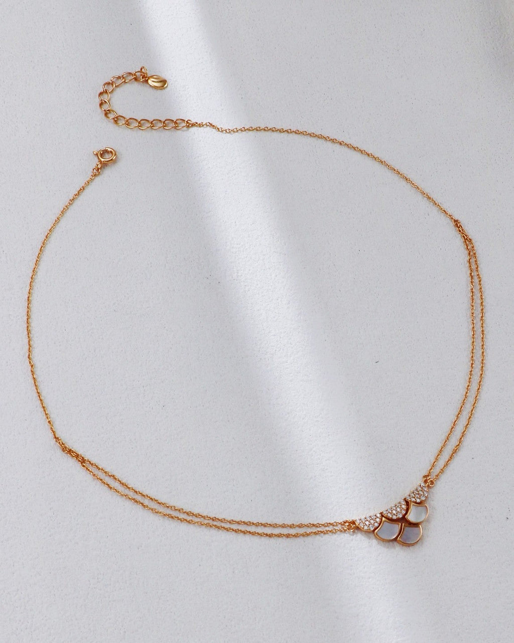 Sterling Silver & Mother-of-Pearl Double-Layer Series