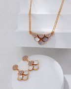 Sterling Silver & Mother-of-Pearl Double-Layer Series
