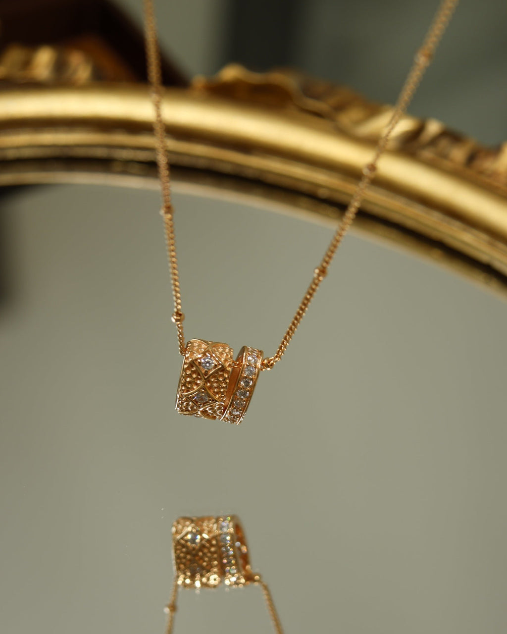 【Textured Starscape 】Pendant Necklace