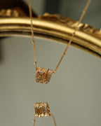 【Textured Starscape 】Pendant Necklace