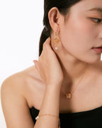 S925 Sterling Silver Fashion Pearl Earrings