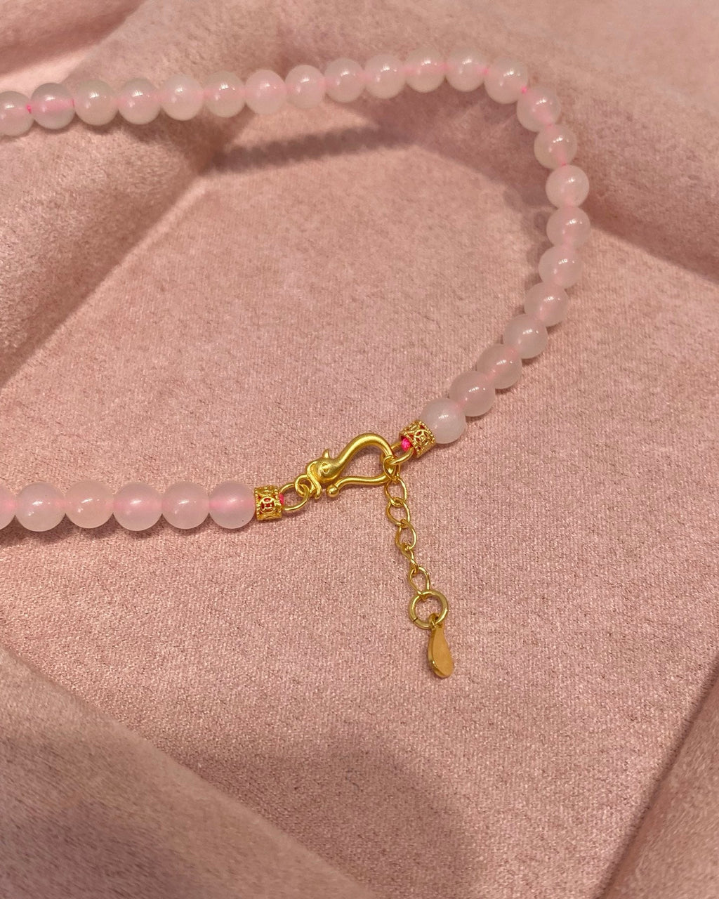 【Qinlan】 Hetian Jade & Larimar Pearl Necklace