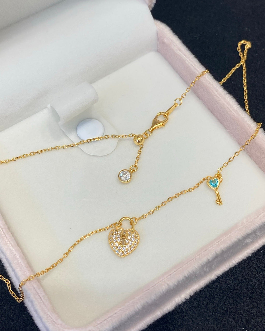 【Heart Lock of the Cosmos】 Necklace