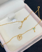 【Heart Lock of the Cosmos】 Necklace