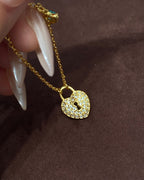 【Heart Lock of the Cosmos】 Necklace