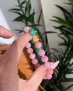 【Vermilion & Jade・Gourd of Blessings】 Bracelet