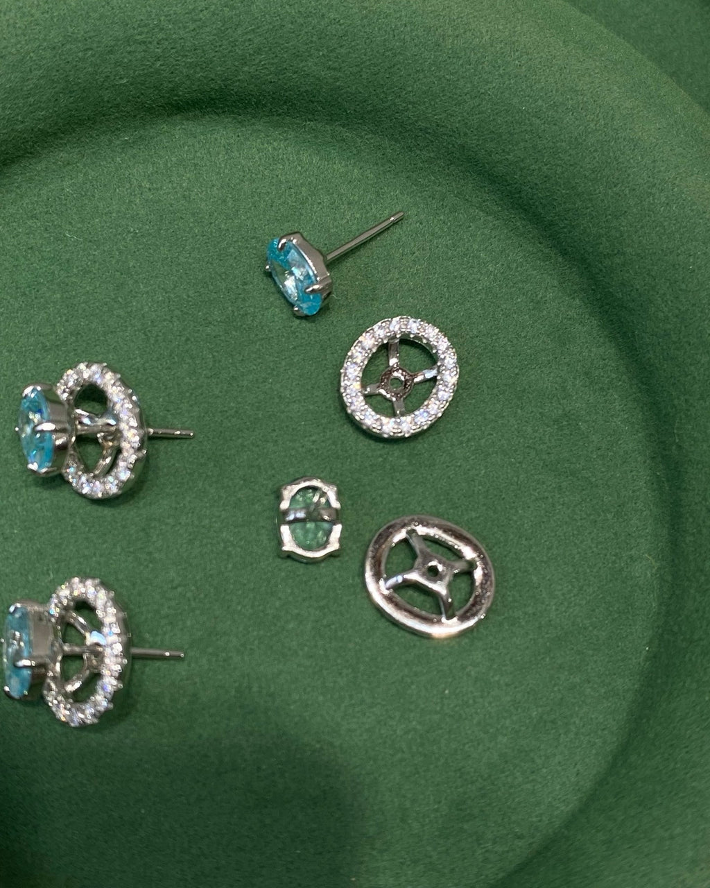 【Moonlit Galaxy】 Convertible Earrings