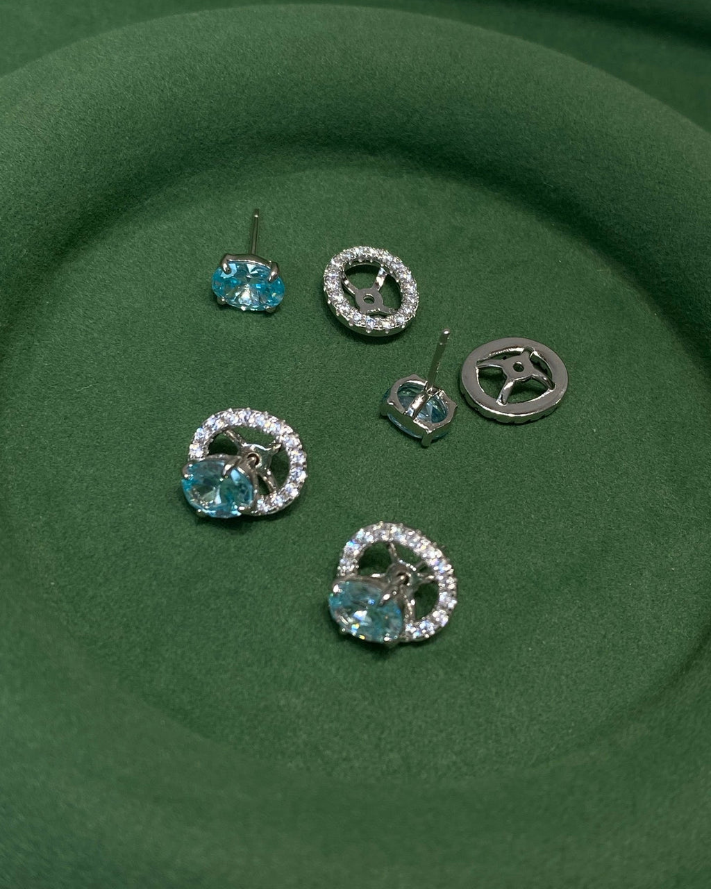【Moonlit Galaxy】 Convertible Earrings