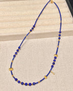 【Azure Gold Peach】 Necklace