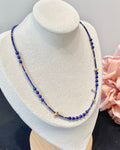 【Azure Gold Peach】 Necklace