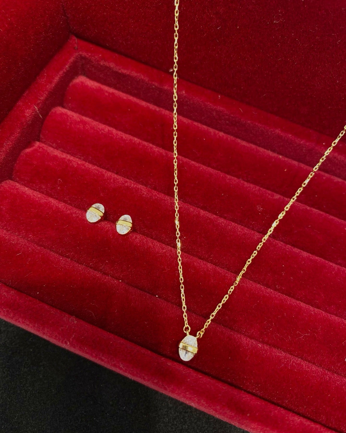 【Geometry in Verse】 Earrings/Necklace