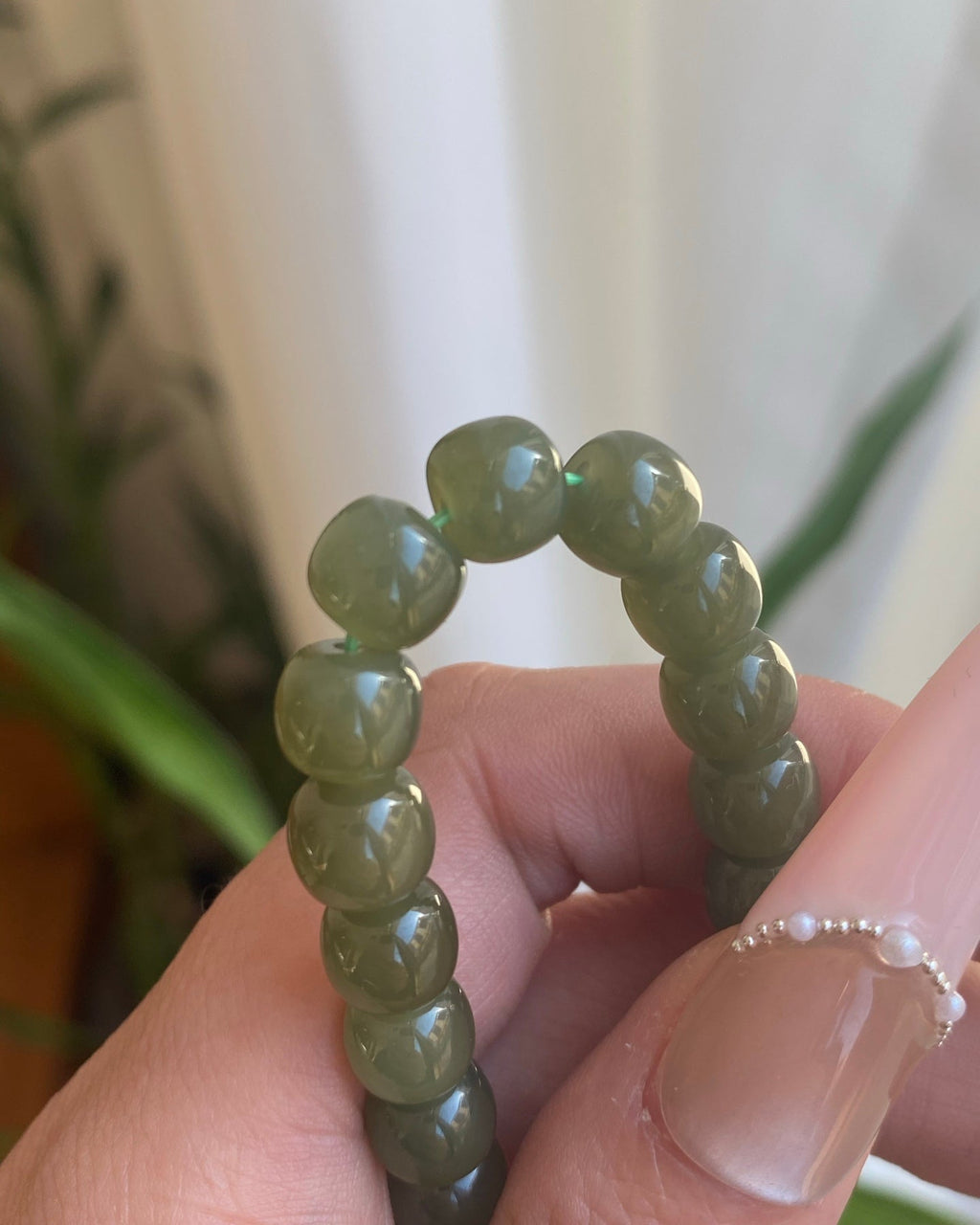 Hetian Jade "Clear Water" Traditional Bracelet
