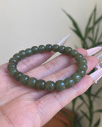 Hetian Jade "Clear Water" Traditional Bracelet