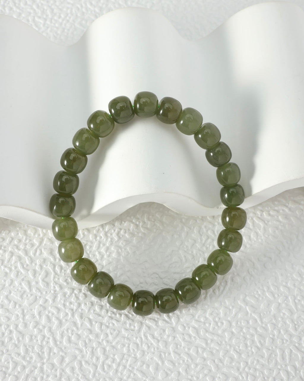 Hetian Jade "Clear Water" Traditional Bracelet