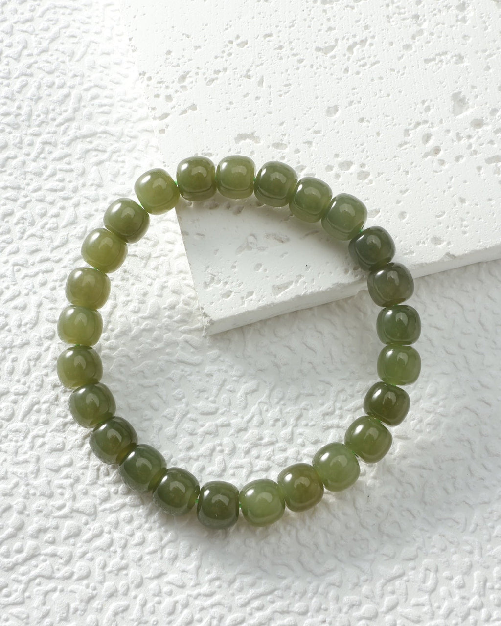 Hetian Jade "Clear Water" Traditional Bracelet