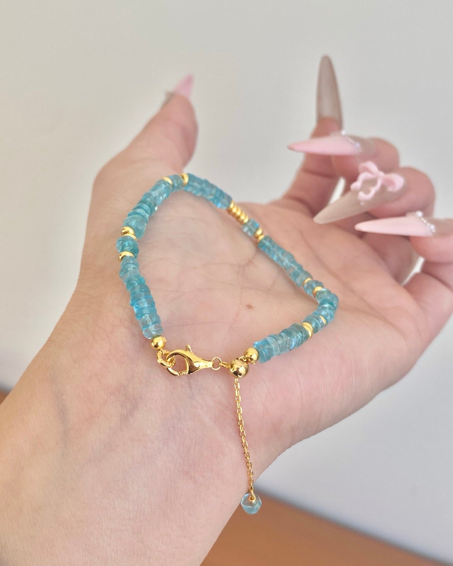 Natural Apatite Jewelry Set