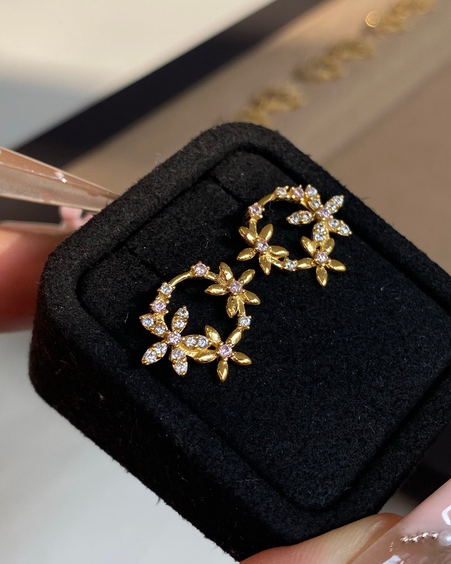 【Glimmer Garden】 Fairy Earrings