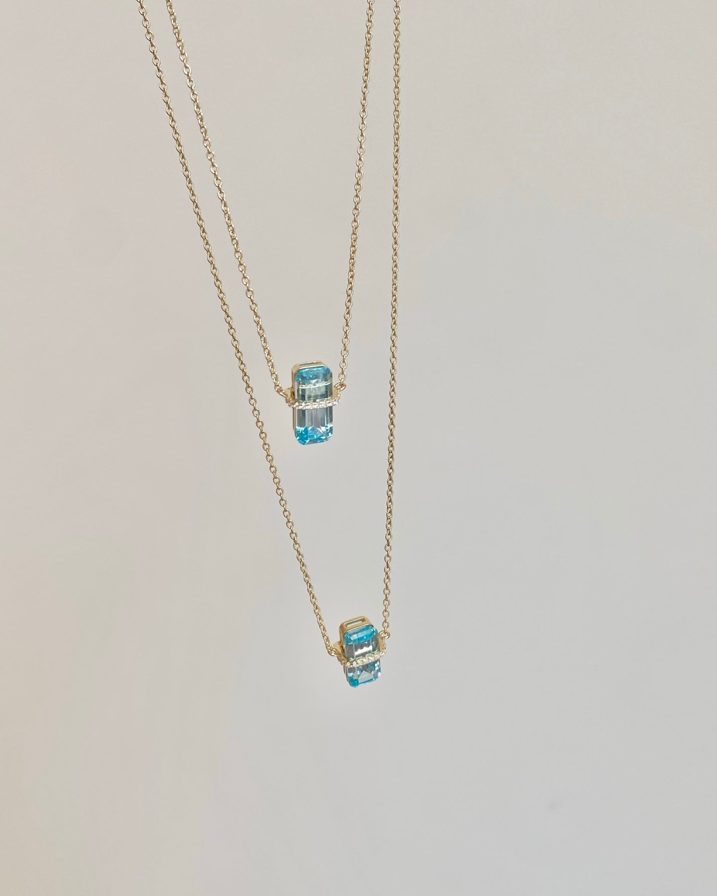 【The Blue Line】 Necklace