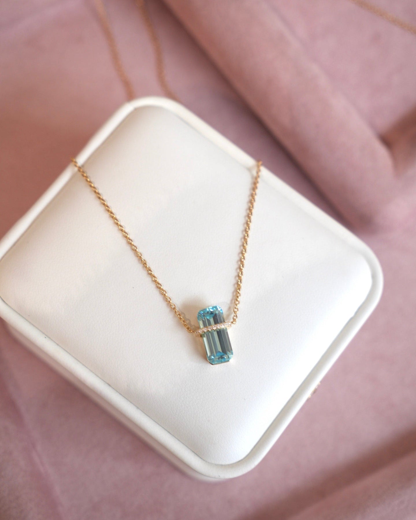 【The Blue Line】 Necklace