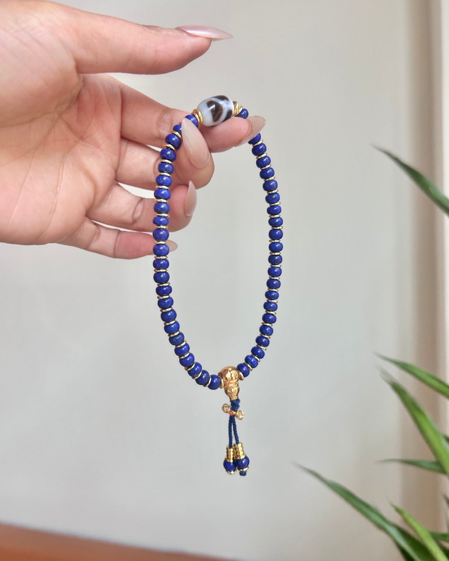 【Lapis Lazuli · A Moment of Bodhi】 Mala Bracelet