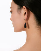 Sterling Silver Vintage Gold & Goldstone Earrings