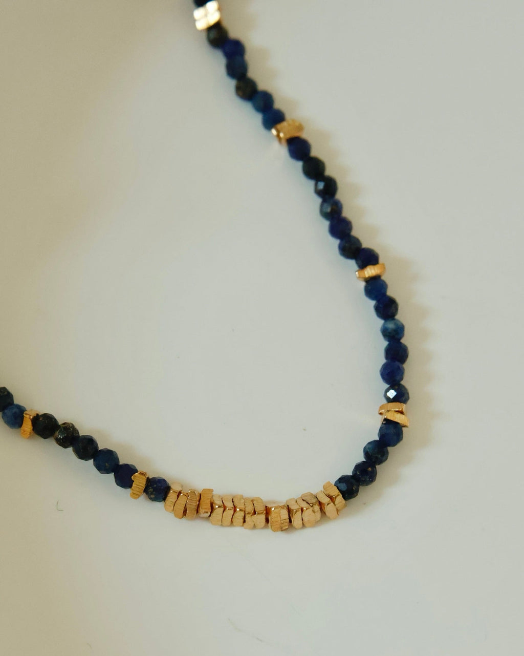 【Sapphire Whisper】 Necklace