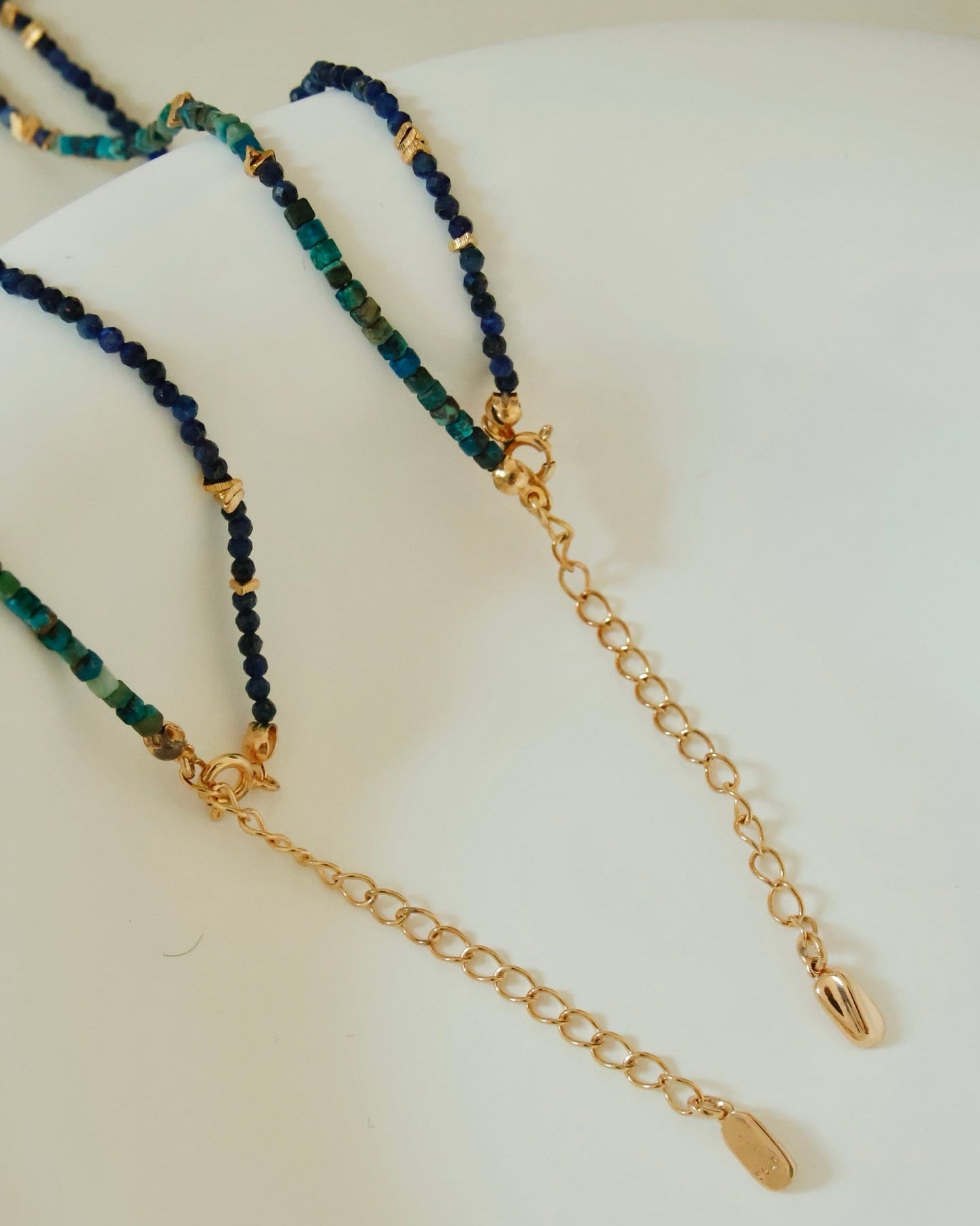 【Sapphire Whisper】 Necklace