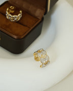 【Golden Dew】 Open Ring