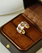 【Golden Dew】 Open Ring