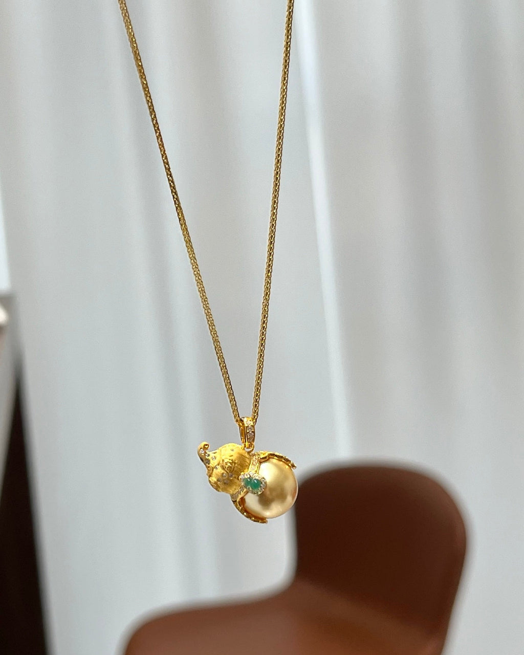 【Dual Fortune】 Gourd Pendant Necklace