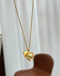 【Dual Fortune】 Gourd Pendant Necklace