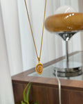 【Fortune‘s Ingot】 Diamond-Cut Ingot Necklace