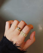 【Heart’s Knot】 Twisted Heart Ring