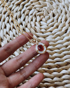 【Gilded Whisper】 Vintage Zirconia Necklace