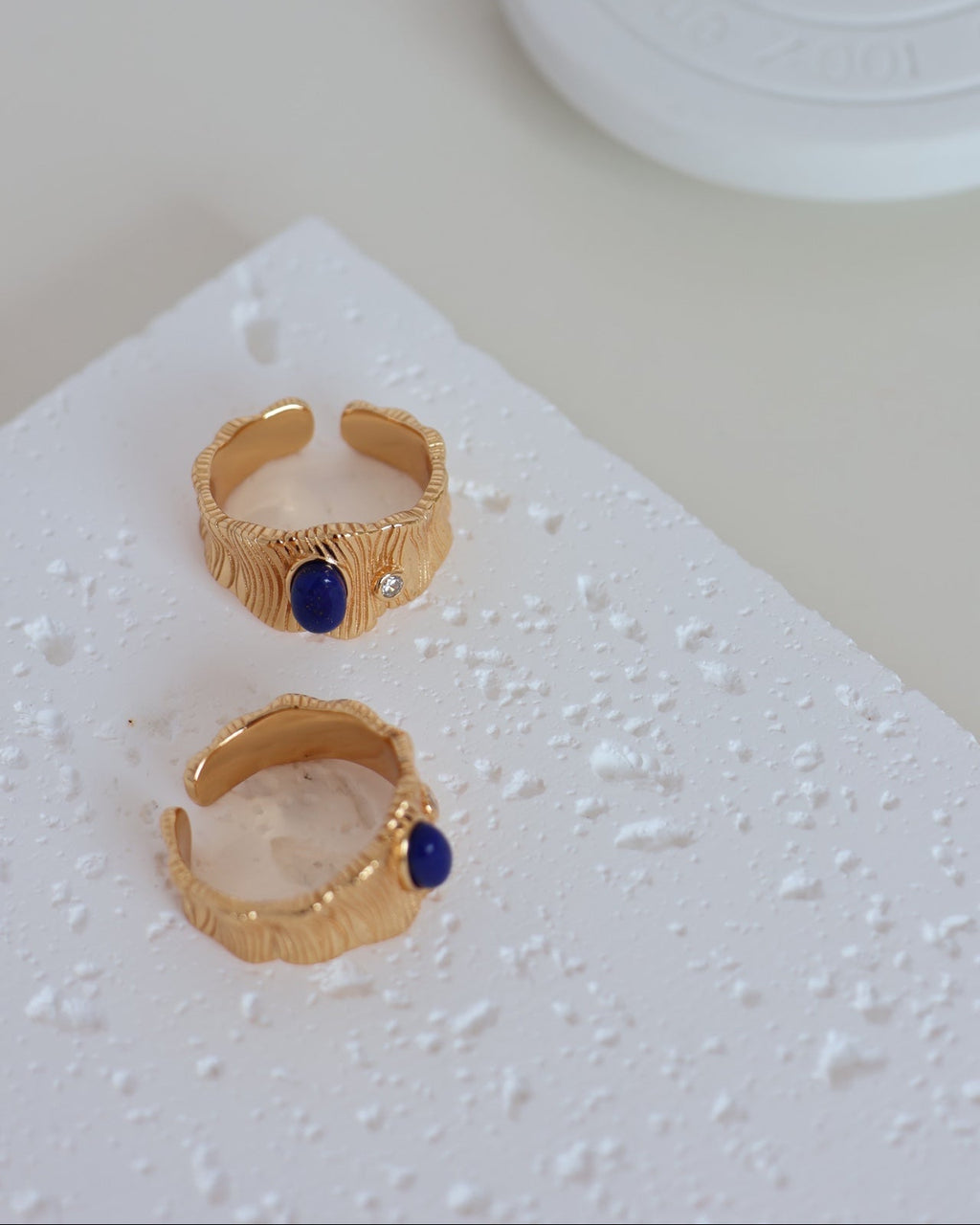 【Stardust Ripples】 Lapis Lazuli Ring