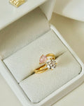 【Half-Sweet】 Open-End Duo Ring