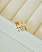 【Half-Sweet】 Open-End Duo Ring